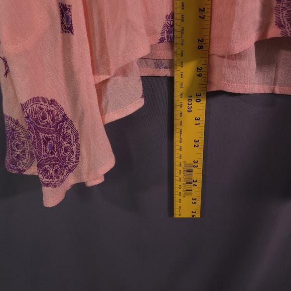 Free People 'Tree Swing' Sleeveless Tunic or Mini Dress Light Boho Size Small - Picture 10 of 10